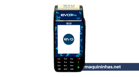 Maquininhas de Cartões Evo Pagamentos Bobina S920 Pax