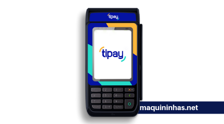 Maquininhas de Cartões TIPAY Bobina