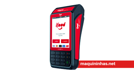 Maquininhas de Cartões iFood Ultra - pro Pax S920 Bobina