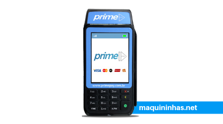 Maquininhas de Cartões prime Pay Bobina